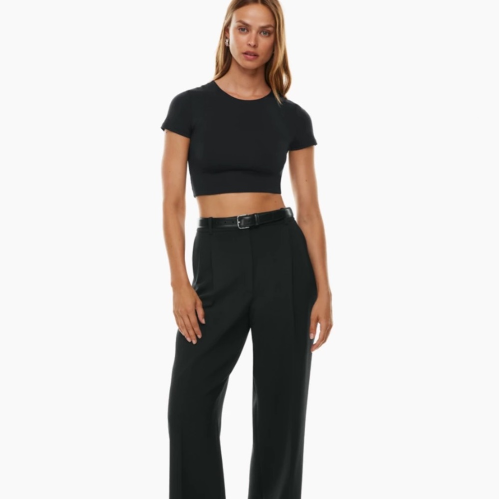 Aritzia Babaton Contour Crew Ribcage Tshirt